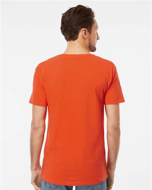 M&O Men's Gold Soft Touch T-Shirt 4800 - Burnt Orange