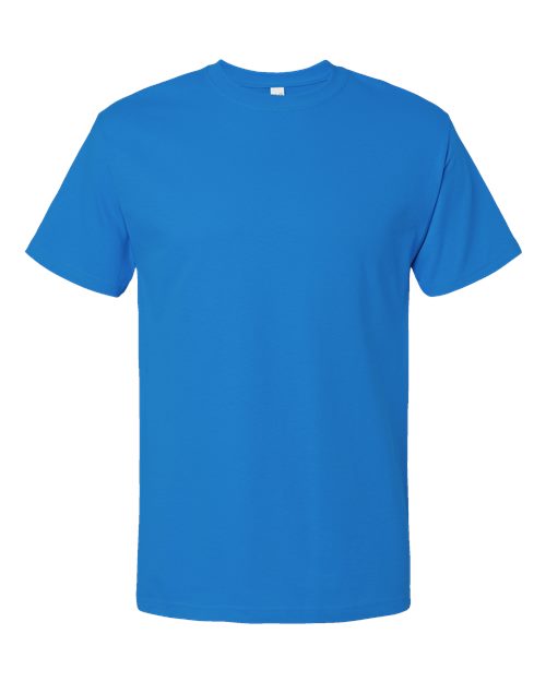 M&O Men's Gold Soft Touch T-Shirt 4800 - Ocean Blue