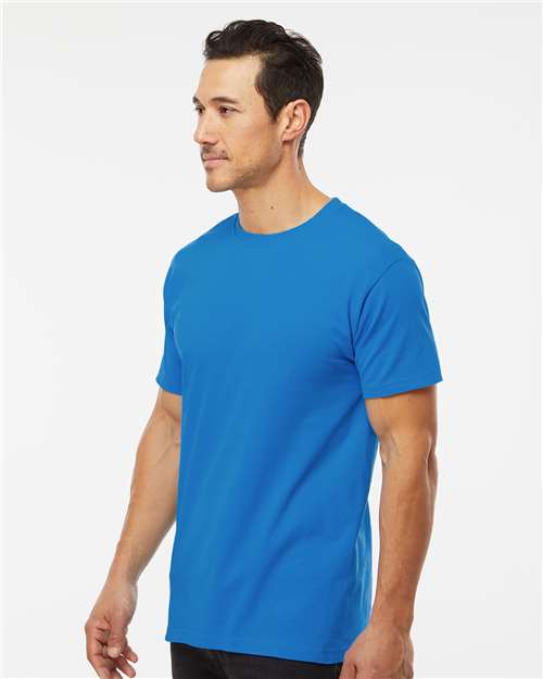 M&O Men's Gold Soft Touch T-Shirt 4800 - Ocean Blue