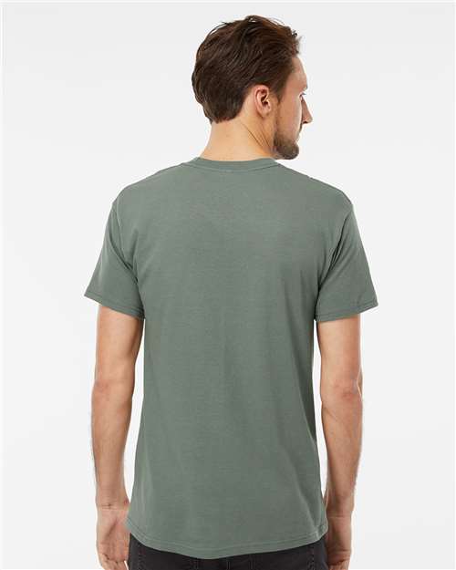 M&O Men's Gold Soft Touch T-Shirt 4800 - Sage