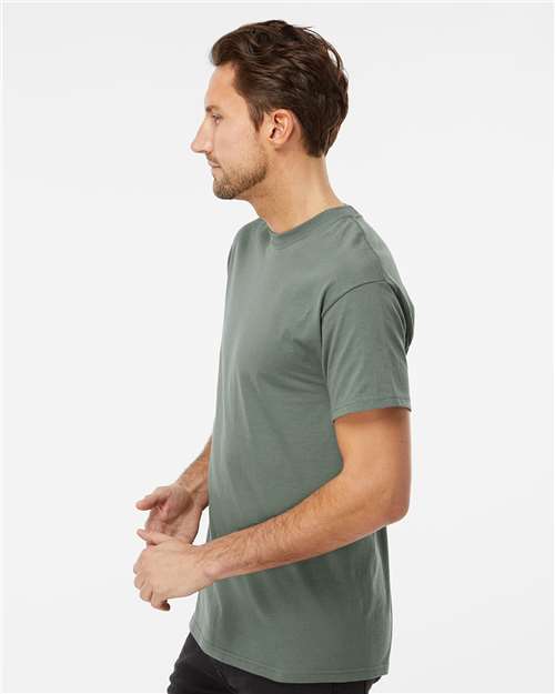 M&O Men's Gold Soft Touch T-Shirt 4800 - Sage