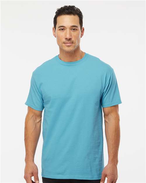 M&O Men's Gold Soft Touch T-Shirt 4800 - Diving Blue