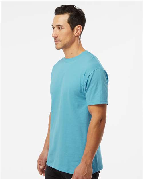 M&O Men's Gold Soft Touch T-Shirt 4800 - Diving Blue