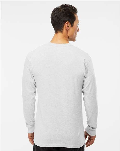 M&O Unisex Gold Soft Touch Long Sleeve T-Shirt 4820 - Ash
