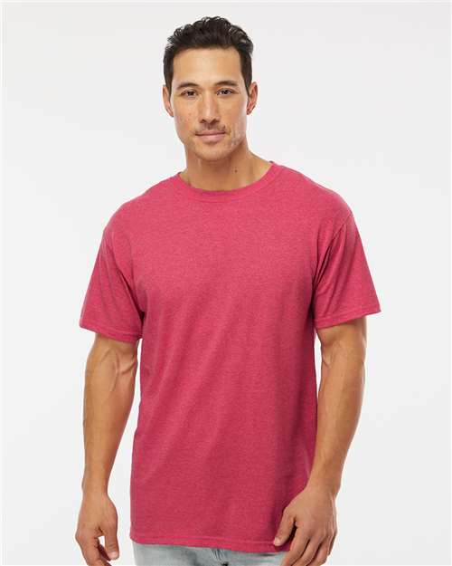M&O Men's Gold Soft Touch T-Shirt 4800 - Heather Pink