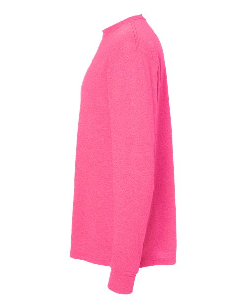 M&O Unisex Gold Soft Touch Long Sleeve T-Shirt 4820 - Neon Pink