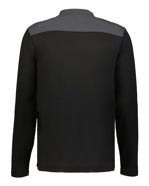 Russell Athletic Unisex Sideline Grid Fleece Quarter-Zip Pullover R03GKM
