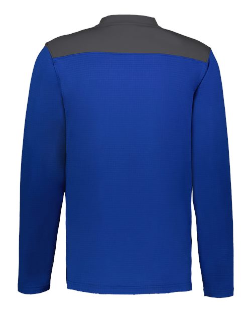 Russell Athletic Unisex Sideline Grid Fleece Quarter-Zip Pullover R03GKM