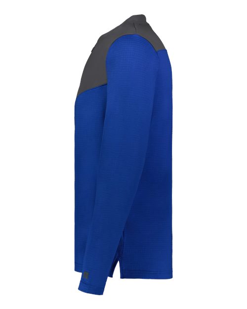 Russell Athletic Unisex Sideline Grid Fleece Quarter-Zip Pullover R03GKM