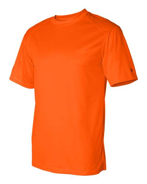 Badger Men's B-Core Sport Shoulders T-Shirt 4120 - Safety Orange