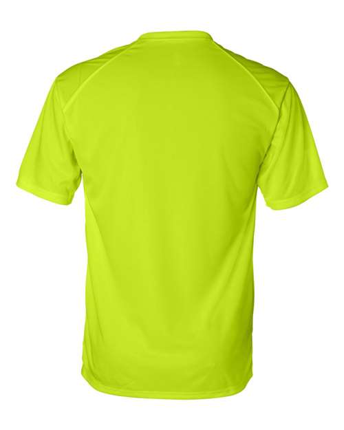 Badger Men's B-Core Sport Shoulders T-Shirt 4120 - Safety Yellow