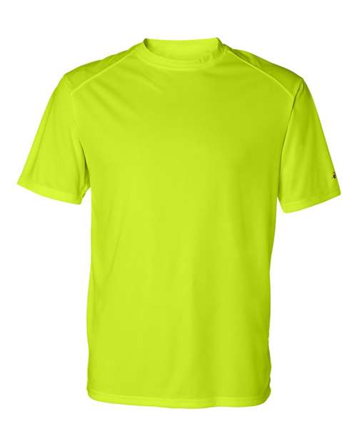 Badger Men's B-Core Sport Shoulders T-Shirt 4120 - Safety Yellow