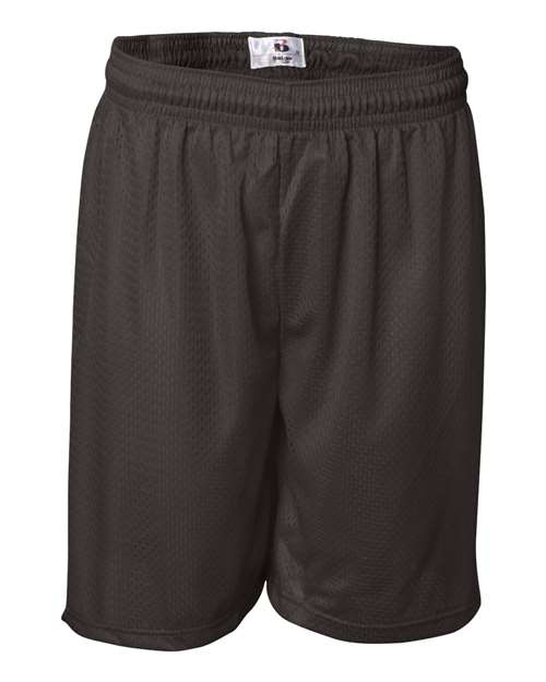 Badger Men's Pro Mesh 7" Shorts 7207 - Brown