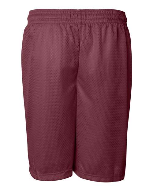 Badger Men's Pro Mesh 7" Shorts 7207 - Cardinal