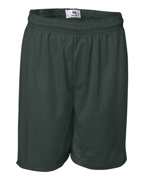 Badger Men's Pro Mesh 7" Shorts 7207 - Forest