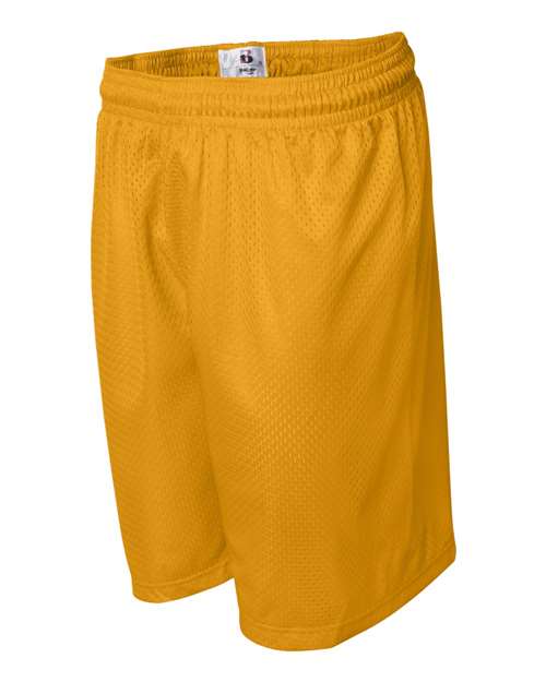 Badger Men's Pro Mesh 7" Shorts 7207 - Gold