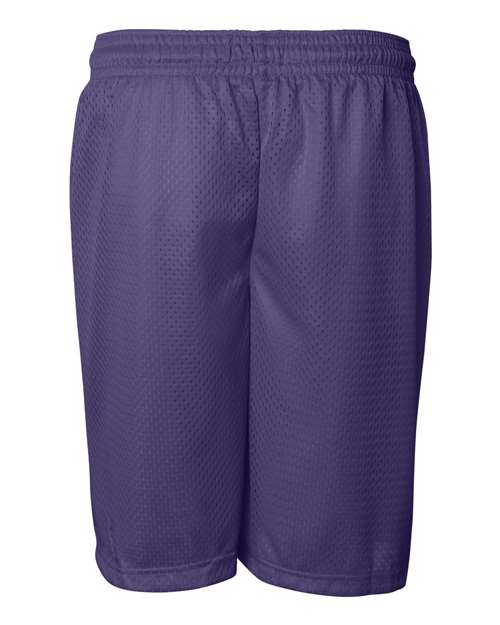 Badger Men's Pro Mesh 7" Shorts 7207 - Purple