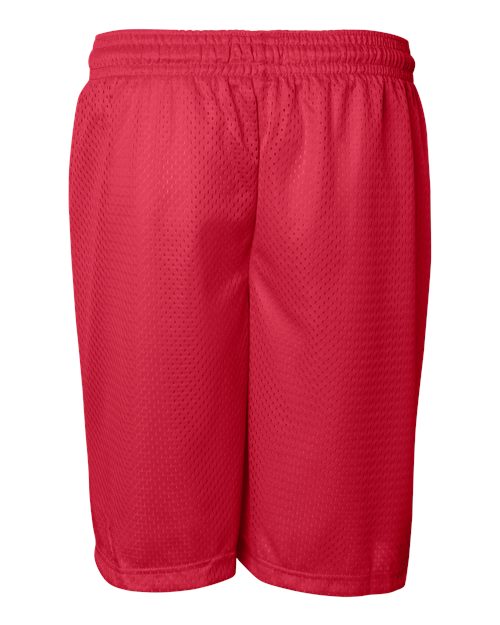 Badger Men's Pro Mesh 7" Shorts 7207 - Red