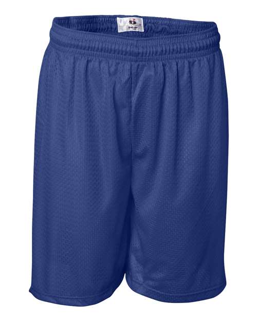 Badger Men's Pro Mesh 7" Shorts 7207 - Royal