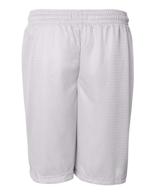 Badger Men's Pro Mesh 7" Shorts 7207 - White