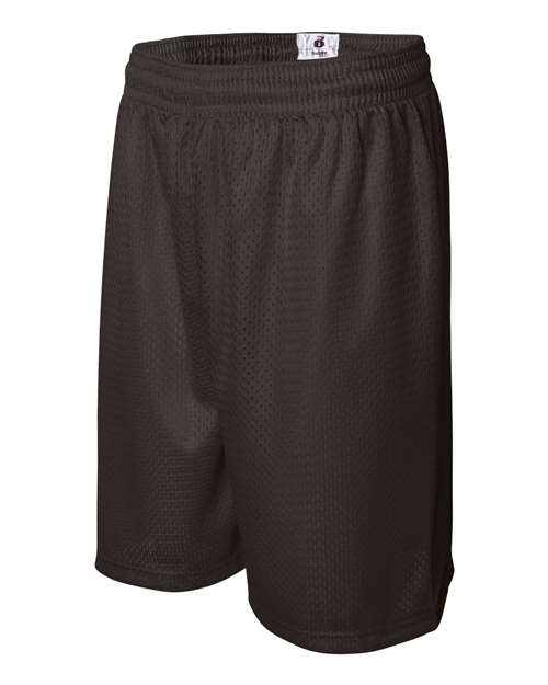 Badger Men's Pro Mesh 9" Shorts 7209 - Brown