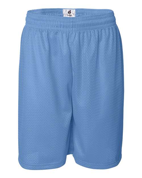 Badger Men's Pro Mesh 9" Shorts 7209 - Columbia Blue