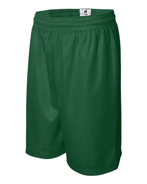 Badger Men's Pro Mesh 9" Shorts 7209 - Kelly