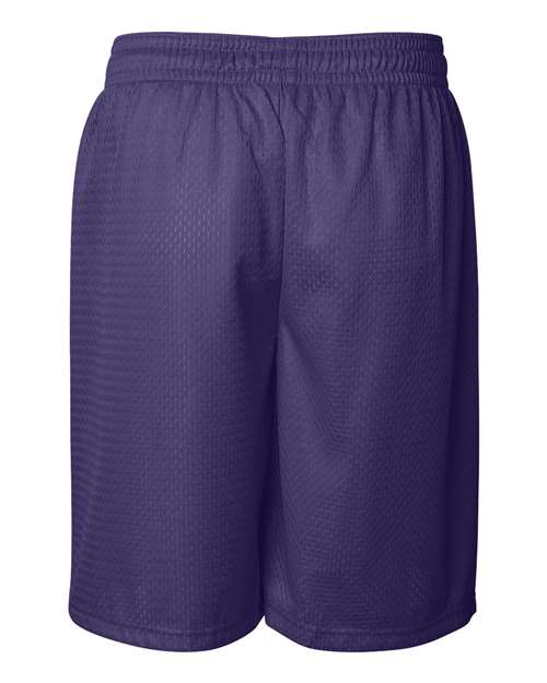 Badger Men's Pro Mesh 9" Shorts 7209 - Purple