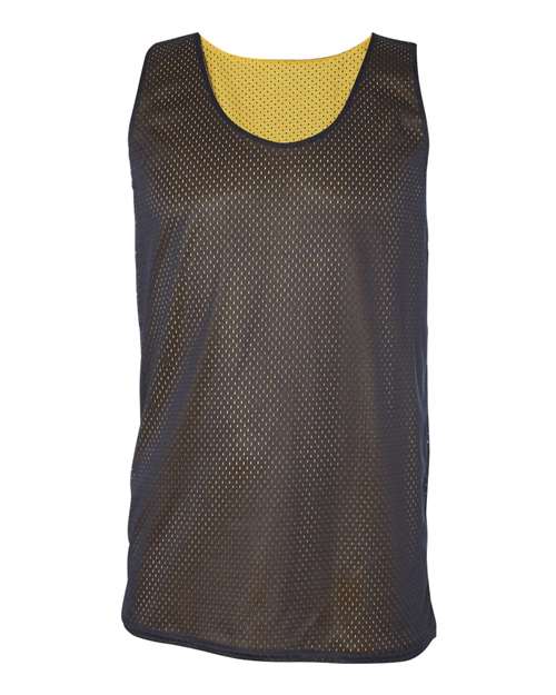 Badger Men's Pro Mesh Reversible Tank Top 8529 - Navy/ Gold