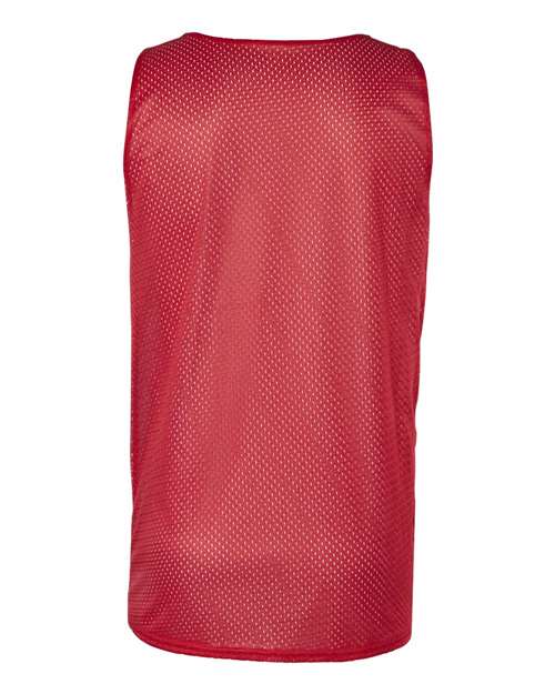 Badger Men's Pro Mesh Reversible Tank Top 8529 - Red/ White