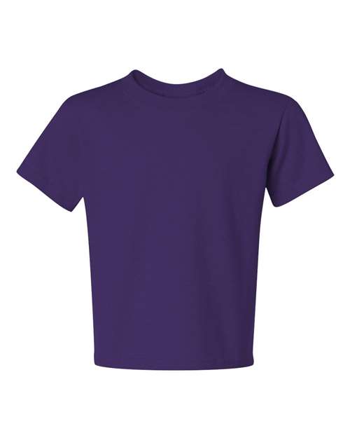 JERZEES Youth Dri-Power® 50/50 T-Shirt 29BR - Deep Purple