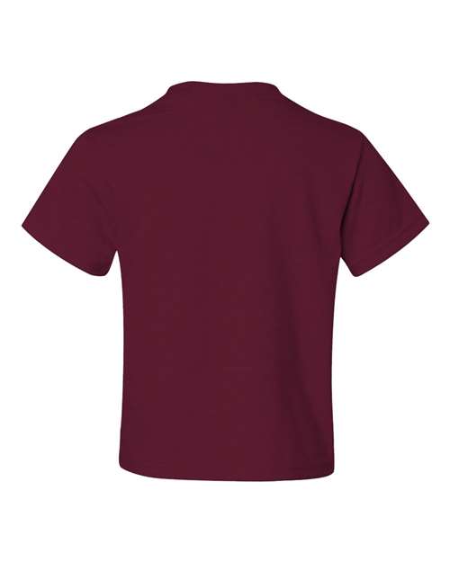 JERZEES Youth Dri-Power® 50/50 T-Shirt 29BR - Maroon