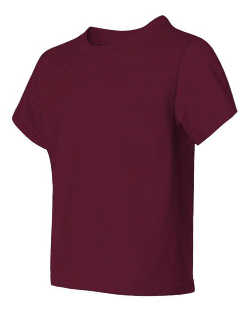 JERZEES Youth Dri-Power® 50/50 T-Shirt 29BR - Maroon