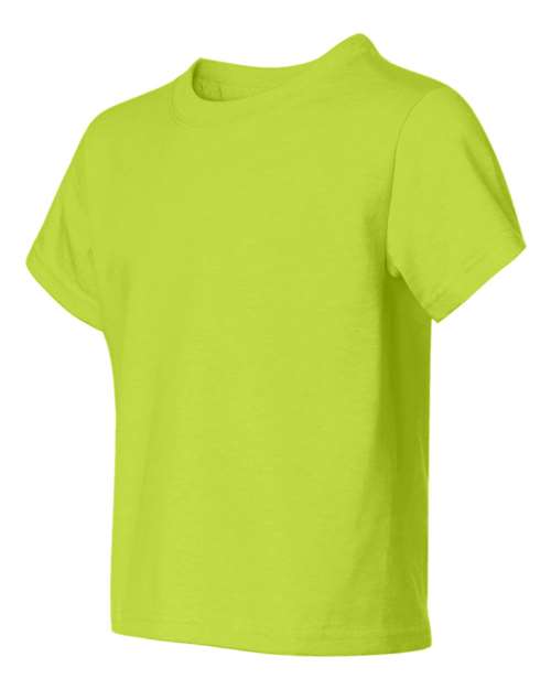 JERZEES Youth Dri-Power® 50/50 T-Shirt 29BR - Safety Green