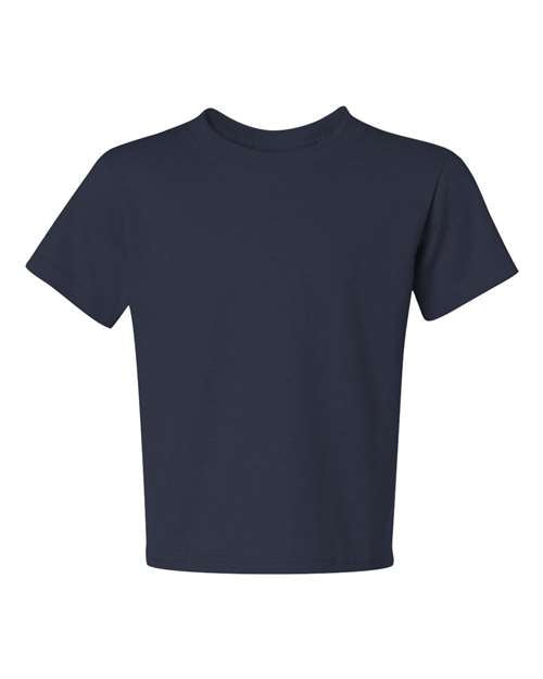 JERZEES Youth Dri-Power® 50/50 T-Shirt 29BR - J. Navy