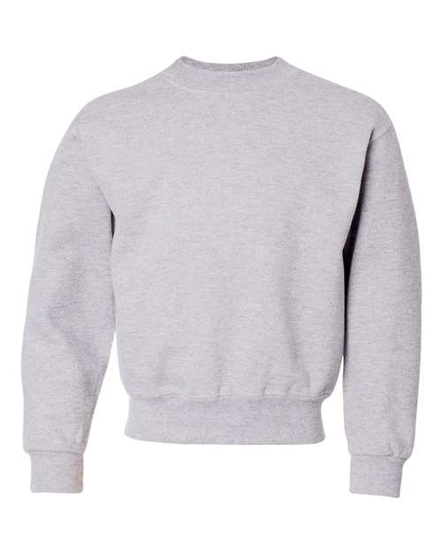JERZEES Youth NuBlend® Crewneck Sweatshirt 562BR