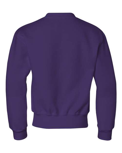 JERZEES Youth NuBlend® Crewneck Sweatshirt 562BR