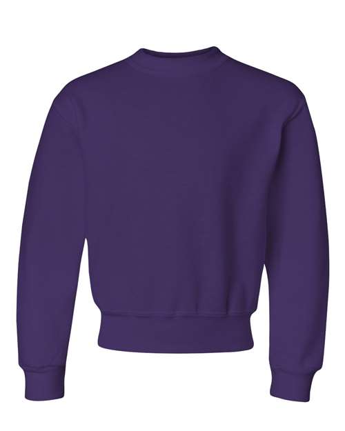 JERZEES Youth NuBlend® Crewneck Sweatshirt 562BR