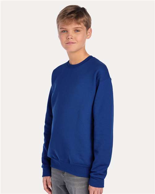 JERZEES Youth NuBlend® Crewneck Sweatshirt 562BR