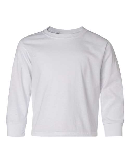 JERZEES Youth Dri-Power® Long Sleeve 50/50 T-Shirt 29BLR