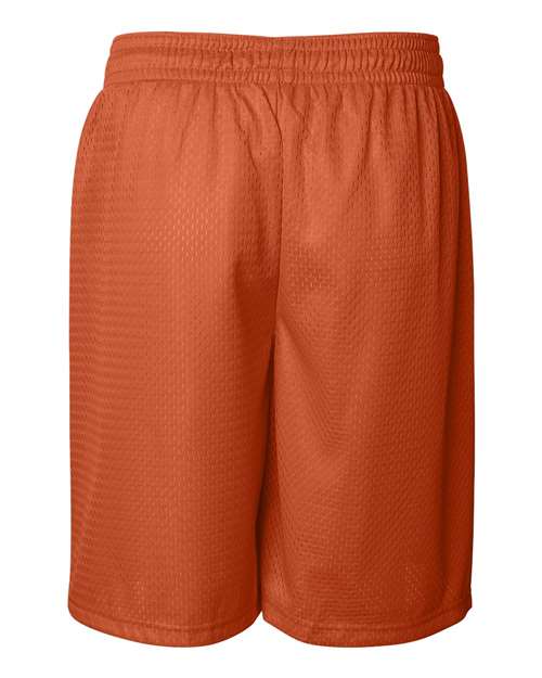 Badger Men's Pro Mesh 9" Shorts 7209 - Burnt Orange