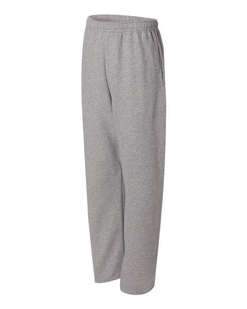JERZEES Unisex NuBlend® Open-Bottom Sweatpants with Pockets 974MPR