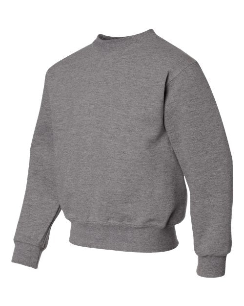 JERZEES Youth NuBlend® Crewneck Sweatshirt 562BR