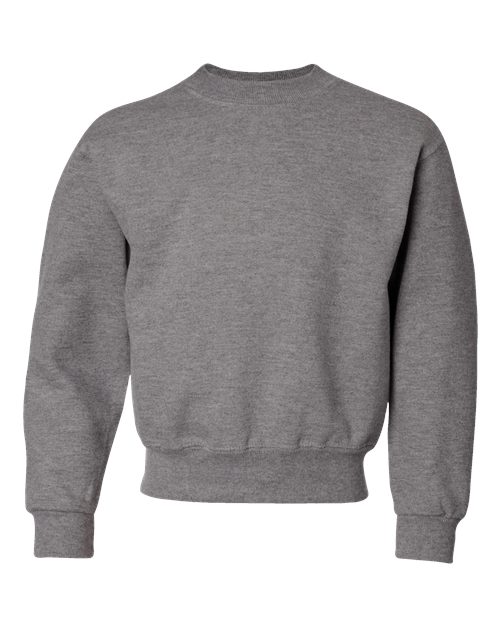 JERZEES Youth NuBlend® Crewneck Sweatshirt 562BR