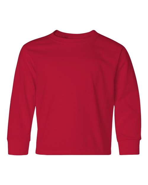 JERZEES Youth Dri-Power® Long Sleeve 50/50 T-Shirt 29BLR