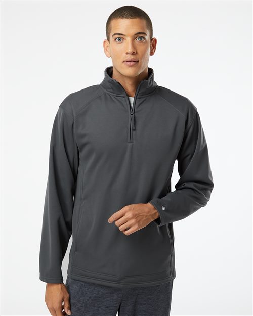 Badger Men's Performance Quarter-Zip Pullover 1480