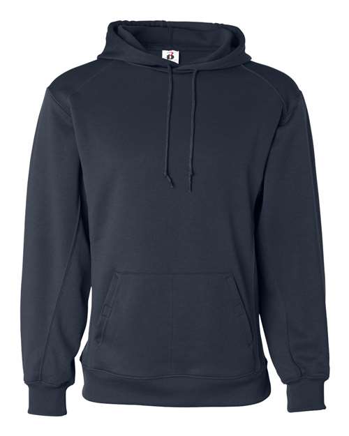 Badger Men's Performance Fleece Hooded Sweatshirt 1454 - Navy