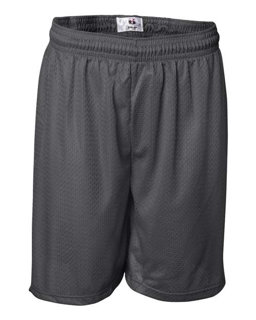 Badger Men's Pro Mesh 7" Shorts 7207 - Graphite