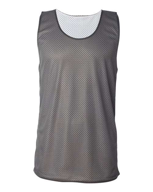 Badger Men's Pro Mesh Reversible Tank Top 8529 - Graphite/ White