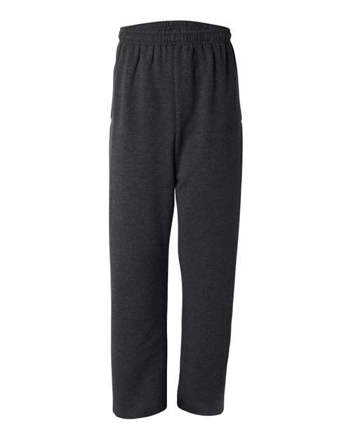 JERZEES Unisex NuBlend® Open-Bottom Sweatpants with Pockets 974MPR